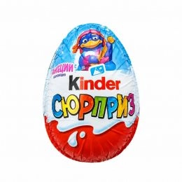Kinder Surprise яйцо ПИНГВИНЫ 20г (36шт/блок)