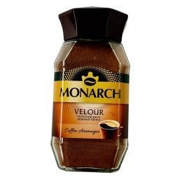 Кофе MONARCH VELOUR раств. ст.Банка 95г.(12шт/ящ) АКЦИЯ
