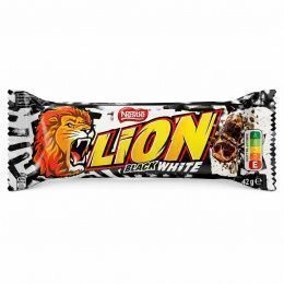 LION blak&white  батончик 42г(40шт/блок)
