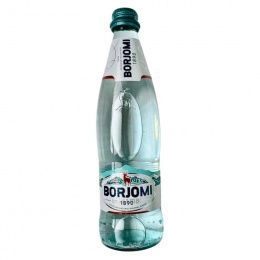Вода минерал. BORJOMI 0,5 ст/б (12шт/уп)+