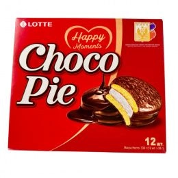 Пирожное LOTTE Choco Pie Классич.336г(28г*12 ) (8шт/ящ)