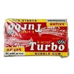Жвачка TURBO 4,5г(100шт/блок*10бл/ящ)