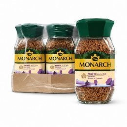 Кофе MONARCH PACIFIC SELECTION раств. ст.Банка 90гр (6шт/ящ)+