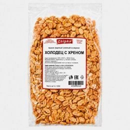 CHIPKA Арахис жар.ХОЛОДЕЦ С ХРЕНОМ 1кг (10шт/ящ)