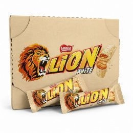 LION White батончик 42г(40шт/блок)