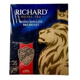 Чай RICHARD 100 пак. ENGLISH BREAKFAST черный (6шт/ящ)