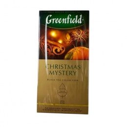 Чай Greenfield 25 пак. Christmas Mystery чай черн.(10 шт/ящ)