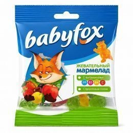 Мармелад BabyFox 70гр (50шт/ящ)