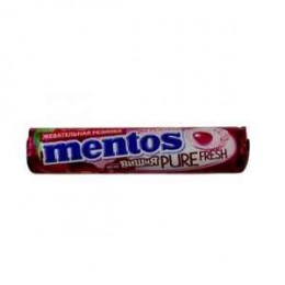 Mentos ролл Фреш вишня 15,5г (24шт/блок)