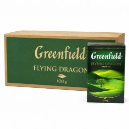 Чай Greenfield заварн. Flying DRAGON  черный 100 гр. (14 шт/ящ)