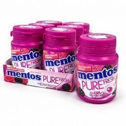 Mentos банка Лесные ягоды 54г (6шт/блок)