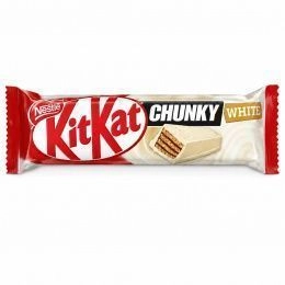 Kit Kat Chanky White батончик белый шок. 40г (24шт/блок)