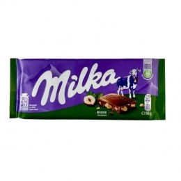 Milka EU шоколад Hazelnuts 90г (24шт/блок)