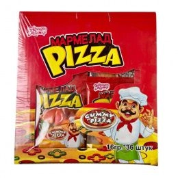 КМ Мармелад PIZZA 16г (36шт/блок*12бл/ящ)