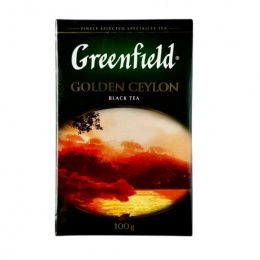 Чай Greenfield заварн. Golden CEYLON черный 100 гр. (14 шт/ящ)